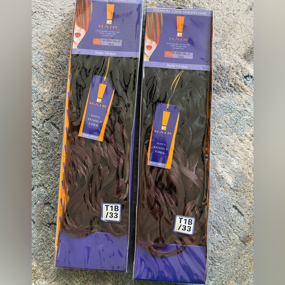 E Hair Premium Blend Oprah Curl Hair T1B/33